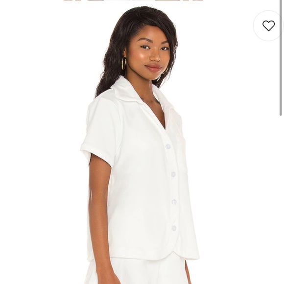 Frankies Bikinis SET: Coco terry button up and coco terry shorts - Picture 3 of 14